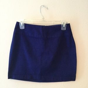 2 for $8/Blue mini skirt from Forever 21